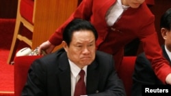 中共中央前政治局常委周永康(资料照片)