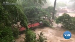 英语视频:华盛顿大雨滂沱 特朗普宣扬环境保护成就 英语视频:华盛顿大雨滂沱 特朗普宣扬环境保护成就