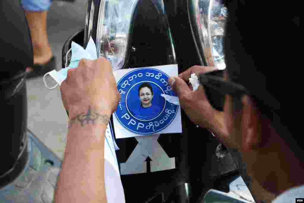  မန္တလေးမြို့တွင်းတွေ့ရတဲ့ ၂၀၂၀ အထွေထွေရွေးကောက်ပွဲလှုပ်ရှားမှု မြင်ကွင်း။ (စက်တင်ဘာ ၀၈၊ ၂၀၂၀)