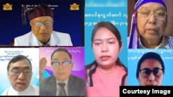 ပြည်ထောင်စုလွှတ်တော် ပဉ္စမအကြိမ်အစည်းအဝေးအတွင်း ပါဝင်တက်ရောက်ခဲ့သူတချို့