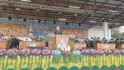 RCSS ရဲ့ ရှမ်းပြည်အမျိုးသားနေ့အခမ်းအနား EAO ခေါင်းဆောင်တချို့နဲ့ စစ်ကောင်စီ ကိုယ်စားလှယ်အဖွဲ့တက်
 RCSS ရဲ့ ရှမ်းပြည်အမျိုးသားနေ့အခမ်းအနား EAO ခေါင်းဆောင်တချို့နဲ့ စစ်ကောင်စီ ကိုယ်စားလှယ်အဖွဲ့တက်