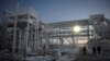Родовище Утрєннєє, ресурсна база для проєкту компанії "Новатек" Arctic LNG 2, півострів Гидан на узбережжі Карського моря за полярним колом, приблизно за 2500 км від Москви. Natalia KOLESNIKOVA/AFP