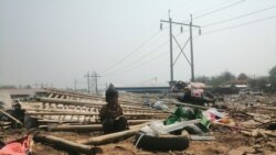 ခိုကိုးရာမဲ့ စစ်ဘေးရှောင်တွေရဲ့ ကျူးကျော်တဲ စစ်တွေရဲ ဖျက်ဆီး ခိုကိုးရာမဲ့ စစ်ဘေးရှောင်တွေရဲ့ ကျူးကျော်တဲ စစ်တွေရဲ ဖျက်ဆီး
