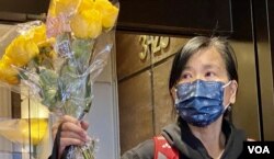 陈宝莹批评监狱”锁仓”管理不人道,有如对在囚人士”双重惩罚”。 (美国之音 汤惠芸)