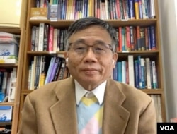 台湾大学公卫学院教授陈秀熙。(取自采访视频)