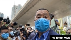 资料照:香港壹传媒创办人黎智英