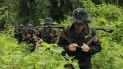 ရခိုင်ဒေသခံတွေ AA နဲ့ မပတ်သက်ဖို့ စစ်ကောင်စီခြိမ်းခြောက်မှု တိုက်ပွဲဘက်ဦးတည်နိုင် (AA ပြောခွင့်ရ)
 ရခိုင်ဒေသခံတွေ AA နဲ့ မပတ်သက်ဖို့ စစ်ကောင်စီခြိမ်းခြောက်မှု တိုက်ပွဲဘက်ဦးတည်နိုင် (AA ပြောခွင့်ရ)
