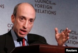 资料照:美国证券交易委员会 (SEC) 主席根斯勒 (Gary Gensler)