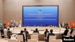 2022年7月29日,上海合作组织外长理事会会议在乌兹别克斯坦塔什干举行。