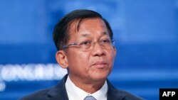 စစ်ကောင်စီအကြီးအကဲ ဗိုလ်ချုပ်မှုးကြီး မင်းအောင်လှိုင်