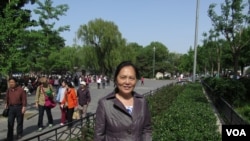 天安门母亲运动推选出新发言人尤维洁(美国之音)