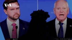 Брифінг. Дебати кандидатів у віцепрезиденти США: головне  Брифінг. Дебати кандидатів у віцепрезиденти США: головне