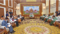 စစ်ကောင်စီ အကြီးအကဲနဲ့ တိုင်းရင်းသား လက်နက်ကိုင် ၃ ဖွဲ့ နေပြည်တော်မှာတွေ့ဆုံ  စစ်ကောင်စီ အကြီးအကဲနဲ့ တိုင်းရင်းသား လက်နက်ကိုင် ၃ ဖွဲ့ နေပြည်တော်မှာတွေ့ဆုံ