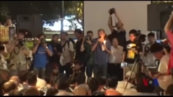 香港七一万人游行 批北京压缩港人民主自由 香港七一万人游行 批北京压缩港人民主自由
