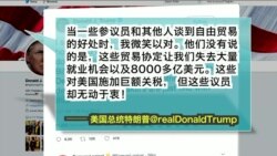 VOA连线(黄耀毅):特朗普:自由贸易伤害美国但国会却无动于衷 VOA连线(黄耀毅):特朗普:自由贸易伤害美国但国会却无动于衷