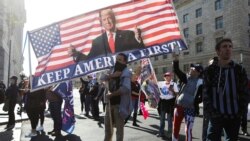 သမ္မတ Trump ထောက်ခံသူတွေ ဝါရှင်တန်မြို့တော်အနှံ့ ဆန္ဒပြ သမ္မတ Trump ထောက်ခံသူတွေ ဝါရှင်တန်မြို့တော်အနှံ့ ဆန္ဒပြ