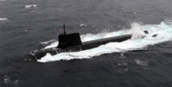日本海上自卫队现役最新锐的苍龙级潜艇。(日本防卫省)