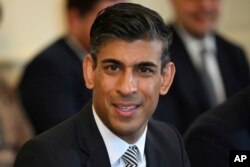 资料照:英国前财政大臣里希·苏纳克
