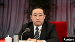 资料照:前中国司法部部长北京公安局长傅政华