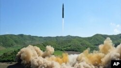 2017年7月4日,朝鲜进行了一次洲际弹道导弹发射。