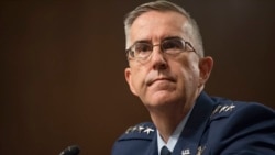 美军参谋长联席会议副主席、空军上将海腾(General John Hyten) (美国国防部2019年7月30日照片)