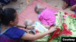 စစ်ကောင်စီ စခန်းဟောင်းအနီး ဗုံးဆော့ကစားလို့ ကလေးတချို့ထိခိုက်သေဆုံး (Courtesy: KIC/ CJ)