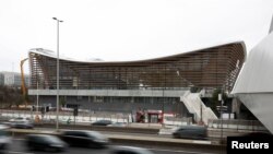 ပြင်သစ် အိုလံပစ်ပွဲကျင်းပမဲ့ Olympic Aquatics Centre တည်ဆောက်ရေးလုပ်ငန်းခွင် (ဒီဇင်ဘာ ၂၈၊၂၀၂၃)
