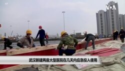 武汉两座新建大型医院将在几天内应急投入使用 武汉两座新建大型医院将在几天内应急投入使用