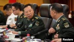 中国新参谋长李作成、前任房峰辉和美中交流,房似被调查(18图)