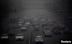 北京空气污染严重(2013年1月29日资料照片)