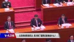 时事大家谈:北京终结香港民主,西方除了谴责还能做些什么? 时事大家谈:北京终结香港民主,西方除了谴责还能做些什么?