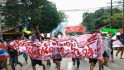 လျှပ်တပြက်ဆန္ဒပြမှုနဲ့ ဗုံးခွဲတိုက်ခိုက်မှုတချို့ဆက်ရှိနေ လျှပ်တပြက်ဆန္ဒပြမှုနဲ့ ဗုံးခွဲတိုက်ခိုက်မှုတချို့ဆက်ရှိနေ