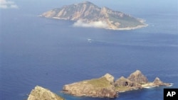 日本称“尖阁群岛”,中国称“钓鱼岛”的群岛(资料照片)