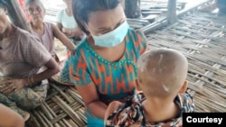 မှတ်တမ်းရုပ်ပုံ - ရခိုင် စစ်ရှောင်များ