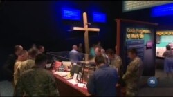 Як група українських військових священників тренується у США. Відео Як група українських військових священників тренується у США. Відео
