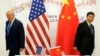 资料照:2019年6月29日,美国前总统特朗普与中国领导人习近平在日本大阪出席G20国家领导人峰会期间举行双边会晤。
