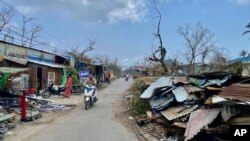 ရခိုင်ပြည်နယ်မှာ မိုခါမုန်တိုင်းကြောင့် ဆုံးရှုံးမှုများပြားခဲ့