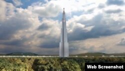 世界第一高楼, 长沙“天空城市”在长沙郊区破土动工。(资料照片)