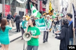 汪采羿参加台湾社团的活动(汪采羿提供)