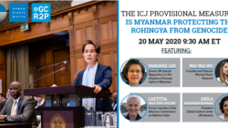 ICJ ဆုံးဖြတ်ချက်အကောင်အထည်ဖော်ရာမှာ မြန်မာဘက်က ပွင့်လင်းမြင်သာမှုမရှိတဲ့အပေါ် ဝေဖန်မှုတွေ ထွက်ပေါ် ICJ ဆုံးဖြတ်ချက်အကောင်အထည်ဖော်ရာမှာ မြန်မာဘက်က ပွင့်လင်းမြင်သာမှုမရှိတဲ့အပေါ် ဝေဖန်မှုတွေ ထွက်ပေါ်