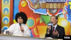 台湾外交部就钓鱼岛主权问题发表短片(美国之音张永泰拍摄)
