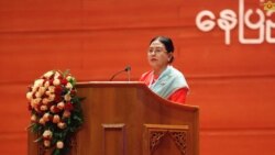 လွှတ်တော်သစ် မတိုင်ခင် ရခိုင်မှာ ရွေးကောက်ပွဲ ပြန်ကျင်းပရေး အလားအလာမရှိ (ANP ပြောခွင့်ရ ဒေါ်အေးနုစိန်) လွှတ်တော်သစ် မတိုင်ခင် ရခိုင်မှာ ရွေးကောက်ပွဲ ပြန်ကျင်းပရေး အလားအလာမရှိ (ANP ပြောခွင့်ရ ဒေါ်အေးနုစိန်)