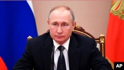 ရုရှားသမ္မတ Vladimir Putin