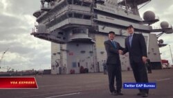 Đại sứ Việt Nam thăm tàu sân bay Mỹ USS George H.W. Bush Đại sứ Việt Nam thăm tàu sân bay Mỹ USS George H.W. Bush