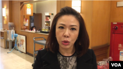 台湾在野党国民党立委李彦秀 (美国之音 张永泰拍摄)