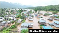 ကရင်နီဒေသ နေရာအတော်များများ ရေကြီးရေလျှံခဲ့ (စက်တင်ဘာ ၂၀၁၄)
