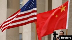 美中国旗