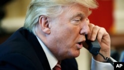 သမ္မတ Donald Trump။