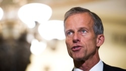 资料照:共和党联邦参议员图恩(Sen. John Thune, R-SD)