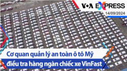 Cơ quan quản lý an toàn ô tô Mỹ điều tra hàng ngàn chiếc xe VinFast | Truyền hình VOA 14/9/24 Cơ quan quản lý an toàn ô tô Mỹ điều tra hàng ngàn chiếc xe VinFast | Truyền hình VOA 14/9/24
